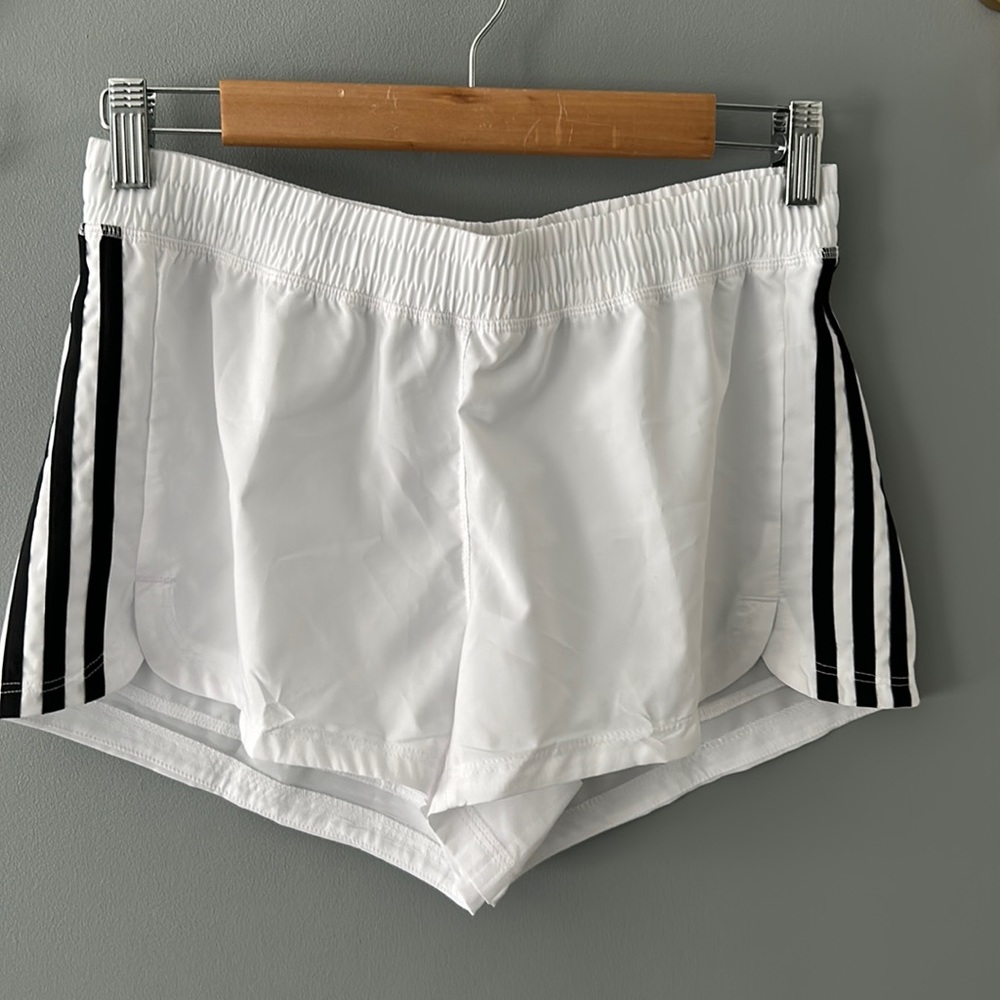 White athletic shorts